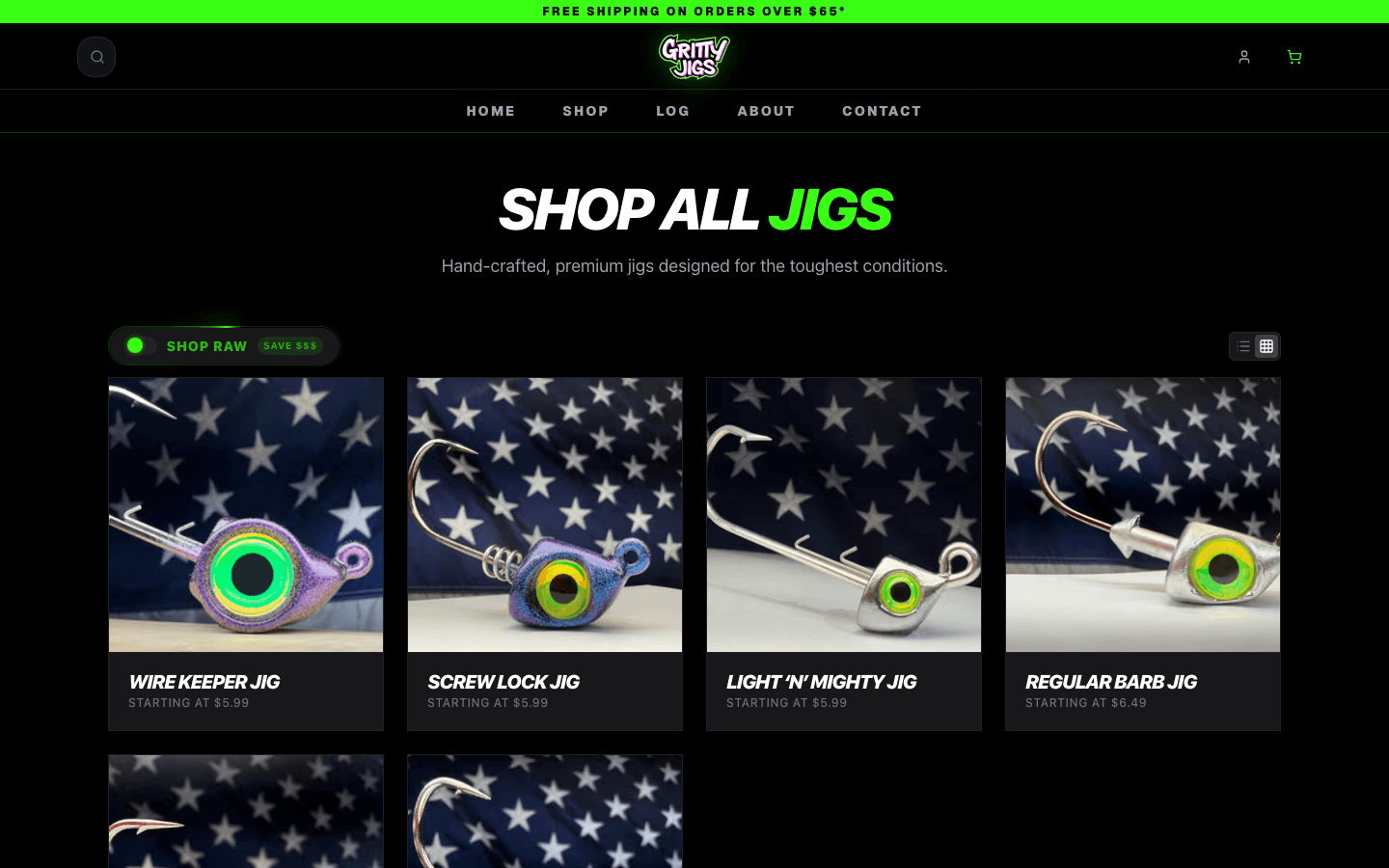 Gritty Jigs — detail 1